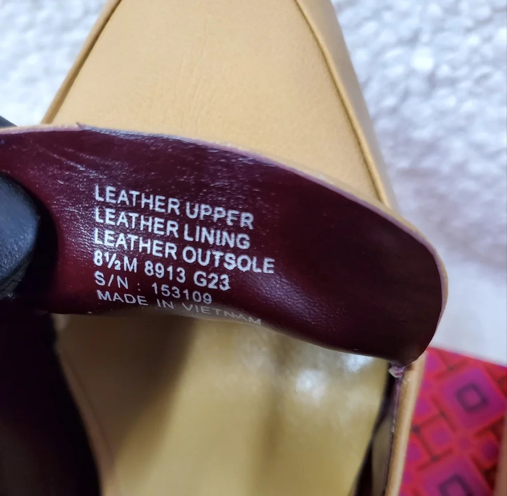 Tory Burch Jessa 45MM Leather Heeled Loafers - Picture 12 of 14